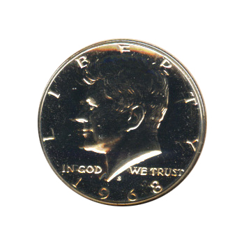 Kennedy Half Dollar 1968-S Proof
